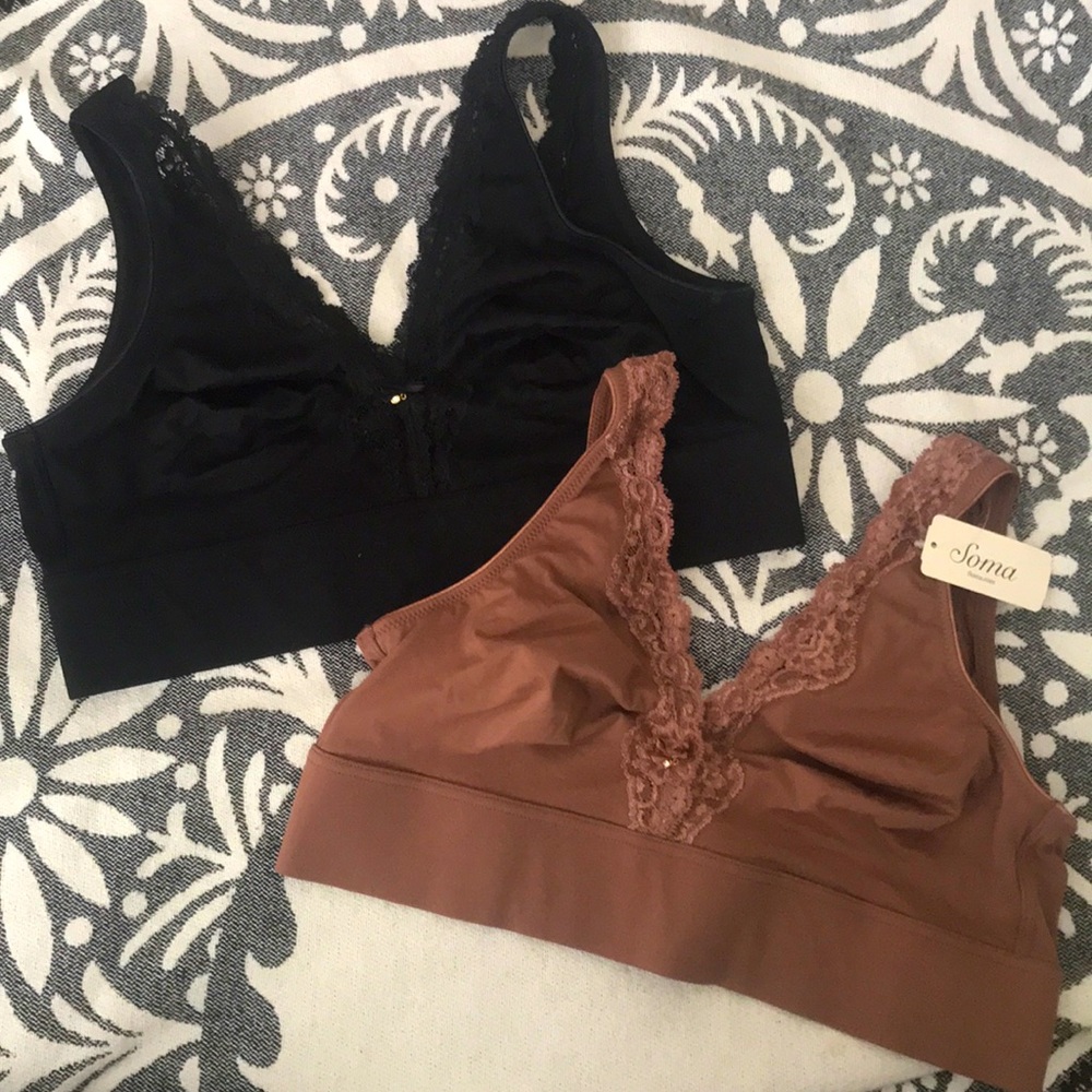 Soma Embraceable wireless bra size L